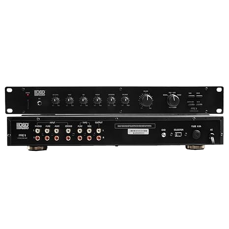 OSD Audio Pre-1 High Definition Preamplifier Multi Source Select Phono Ready