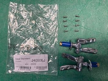 Ideal Standard J4050BJ Multi Suites Toilet Cover Hinges, Neutral