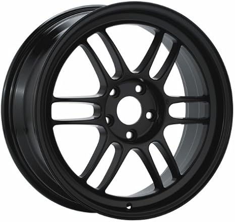Enkei RPF1 17x8.5 5x114.3 30mm Offset 73mm Bore Matte Black Wheel Evo 8/9 Set of 4