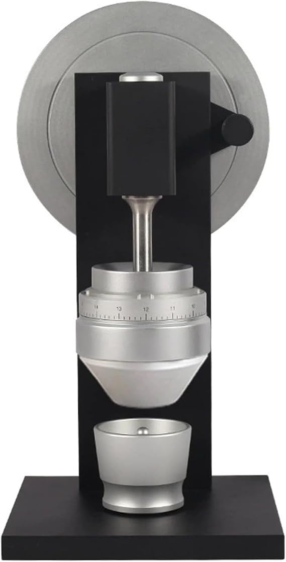 Manual Conical Burr Coffee Grinder, Portable Hand Coffee Bean Mill, 83mm Conical Grinding Disc, Precise Grinding Adjustment, Adjustable Coarseness, for Espresso & Drip