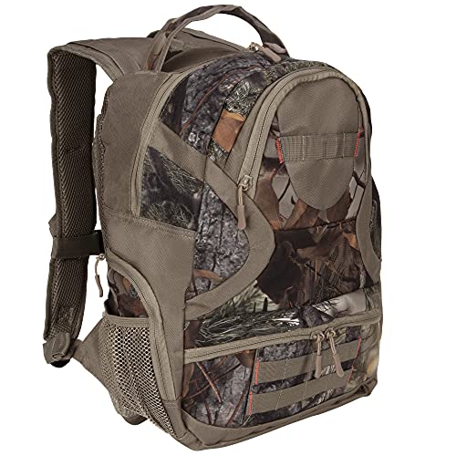 North Mountain Gear Hunting Backpack - Lightweight  Waterproof  Small Hunting Pack - Woodland Brown