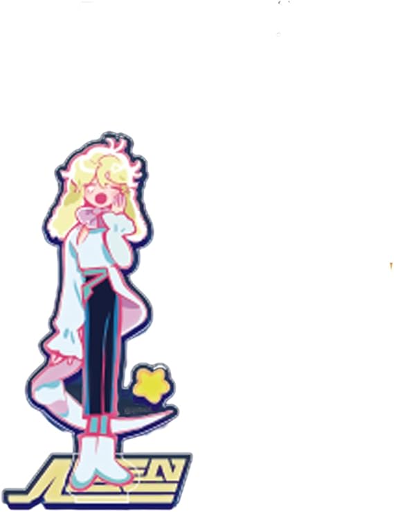 Anime Acrylic Stand, Cute Alien Stage Rabbit Series Stand, Collectable Anime Character Figure for Alien Stage Fans Gifts (Luka)