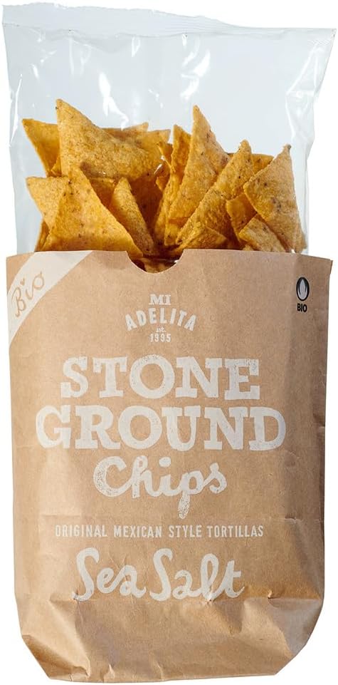 Mi Adelita Stone Ground Tortilla Chips Sea Salt 150g