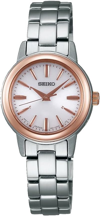 Seiko Watch Seiko Selection Women's Solar Radio Wristwatch, Bracelet Type