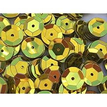 Sequins 8mm 800/Pkg Yellow