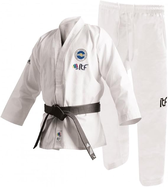 adidas Taekwondo Uniform Adult Kids Men Women ITF Approved Club Dobok White