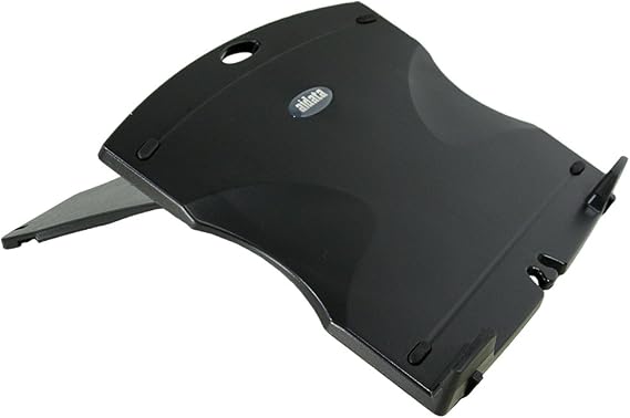Aidata NS006 E-Z LapRiser/Compact and Adjustable Laptop Riser; Black; Adjustable Platform; 15, 25 and 35 Degrees Viewing Angles for Computing Comfort