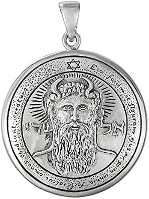 Moonlight Mysteries Sterling Silver First Pentacle of the Sun Talisman