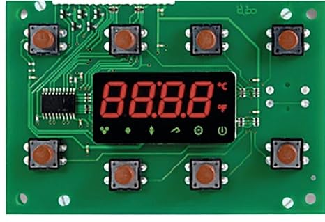 EVCO Electronic Controller EVC80S10 230 V AC Assembly Size 119,5x81 mm for PTC