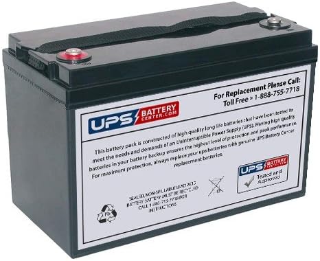 Power-Sonic PS-121100 12V 100Ah Sealed Lead Acid - AGM - VRLA Replacement Battery