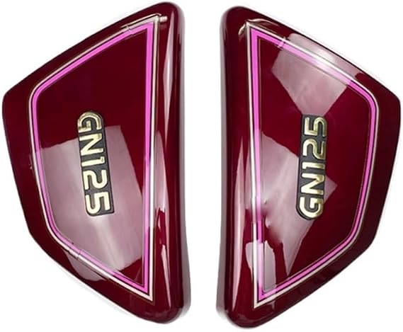 Side Body Frame Panel Accessori 1 Pair Frame Side Covers Panels Right & Left for GN 125 GN125 Motorcycle Parts Black
