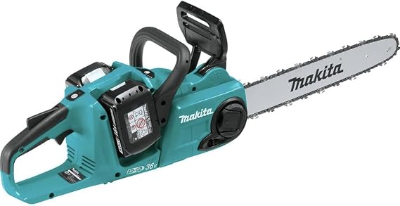 Makita XCU04PT LXT Lithium-Ion Brushless Cordless 16" Chain Saw Kit (5.0Ah)