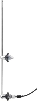 Retro Manufacturing MV-4977-01-FC-11 Chrome OE-Style Dual Side Mount Replacement Antenna for Volkswagen