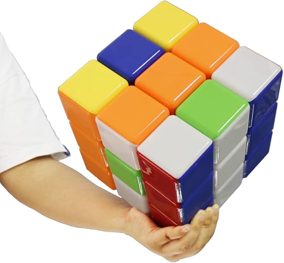 Oostifun FunnyGoo Heshu Super Large 18CM 3x3x3 Colorful Stickerless Speed Puzzle magic puzzle cubes