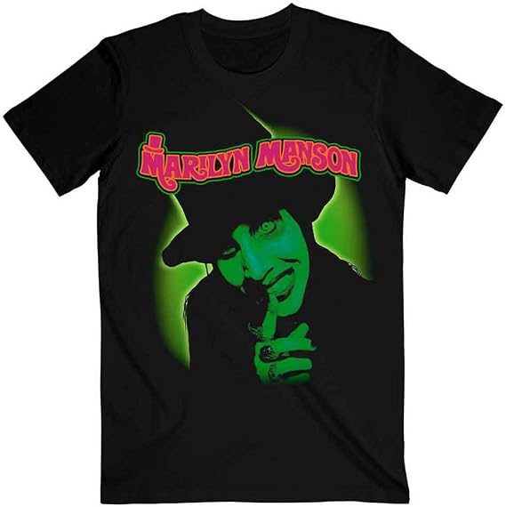 Marilyn Manson Men's Smells Like Children T-Shirt Black | Officially Licensed Merchandise