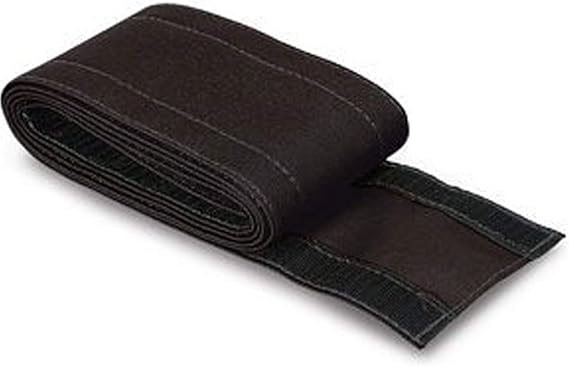 SAFCORD 4" Wide Carpet Cord Cover, Black, 6 Ft