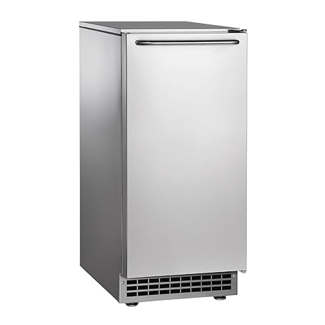 Scotsman Undercounter Gourmet Cube 50" Ice Maker - 65 lb/Day, 26 lb Storage Bin, Pump Drain