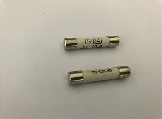 Fuse 6.3 x 32mm FF315mA FF500mA FF630mA FF10A FF16A 1000V SIBA Ceramics Fuse -Fuse for Multimeter (Size : FF10A 600V)