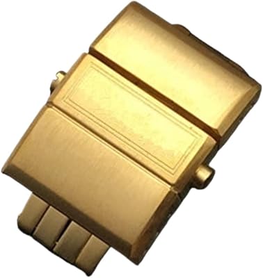 Watch Accessories Suitable For Ulysse Nardin Athens Buckle Rubber Strap Buckle 316 Stainless Steel Butterfly Buckle 20mm Table buckle