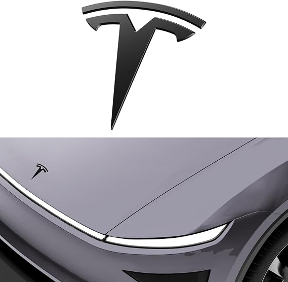 Spigen Tesla Model Y Juniper 2026-2025 Ön Logo Amblem Koruyucu Çizilme Önleyici TD100B Siyah - ACP11155 (Spigen TR Garantili)