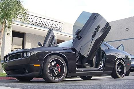 Vertical Doors Bolt On Kit Compatible with 2009-2021 Dodge Challenger VDCDCHAL08