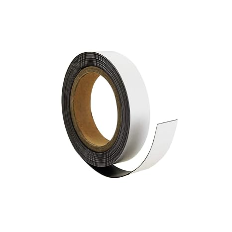 MagFlex 20mm Wide Flexible Magnetic Strip - Standard Self Adhesive (2x 5 Metre Length)