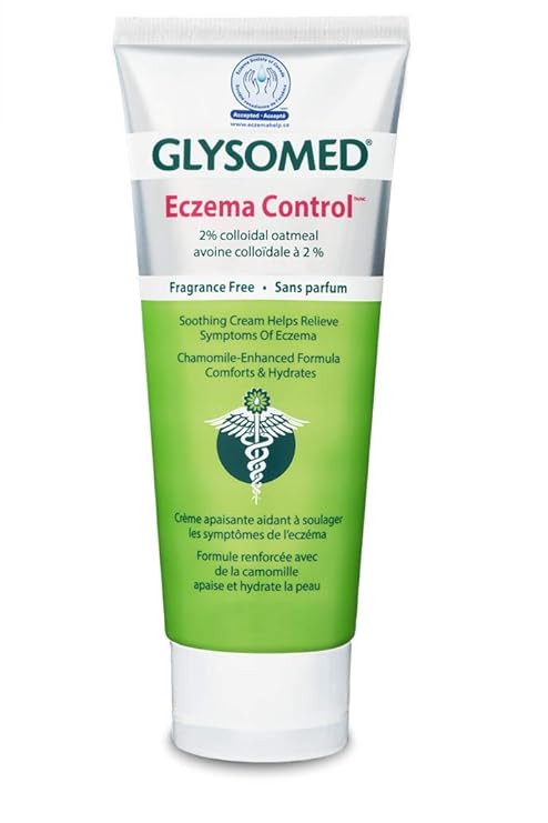 Glysomed Eczema Control Cream, 2% colloidal oatmeal, Fragrance Free, 100g