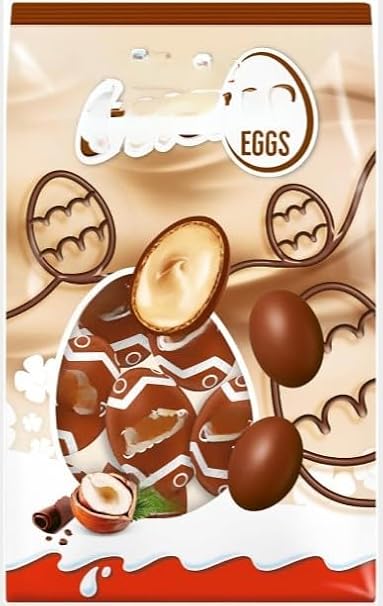 Milk Chocolate Eggs 80g (Pack of 2) "Taste The Sweetness In Every Bite" Twisty Treat, Special For Easter Christmas,Birthday