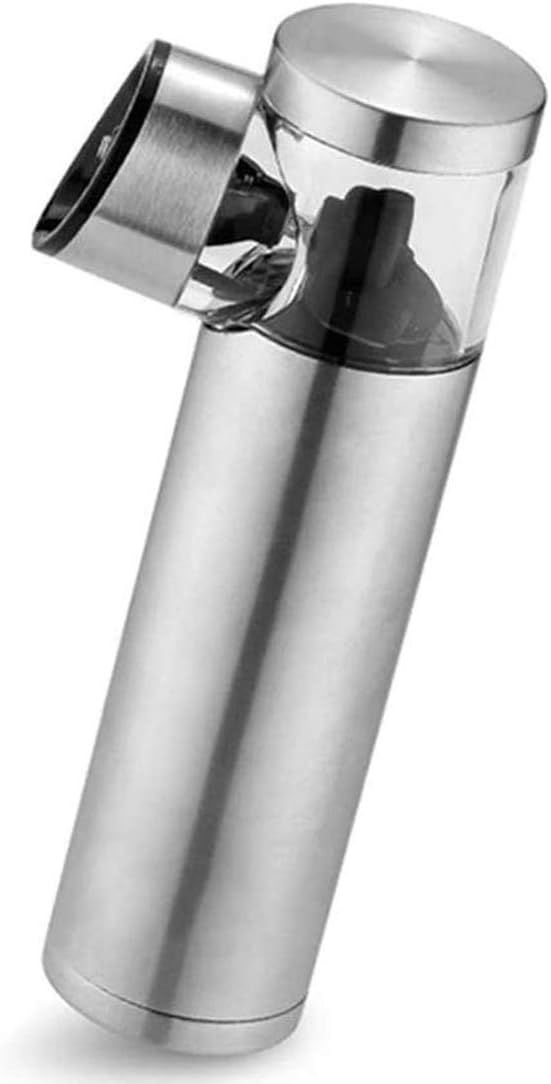 Gravity Electric Salt and Pepper Grinder Abrader Sets Battery Powered Pepper and Salt Mill High Capacity Adjustable Grind Coarseness with LED Light,1pcs.1pcs