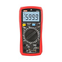 UNI-T Uni-Trend Multimeter clamp Meter UT890C UT890D+ Professional Digital Multimeter AC DC Ammeter Voltmeter Resistance Capacitance Frequency Meter(UT890C)