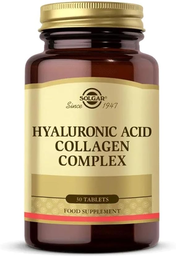Solgar Collagen Hyaluronic Acid Complex, 30 Tablets - Hydrolyzed Type 2