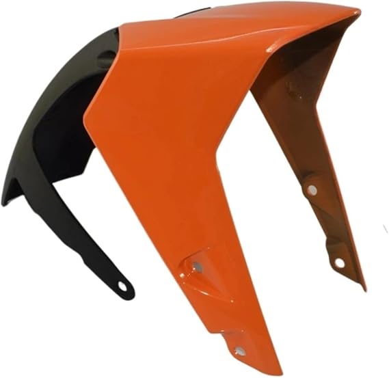 Motorcycle Front Wheel Hugger Fender Mudguard Mudsplash Compatible with KTM Duke 125 250 390 Duke390 2017 2018 2019 2020 2021 2022 2023 2024(Orange Black)