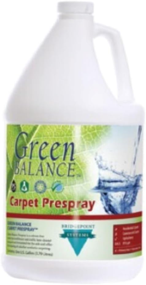 Green Balance Carpet Prespray, Professional Cleaning Solution, 1 Gallon