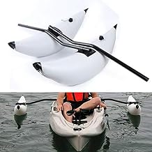 Fishing Boat Stabilizer,2pcs Premium PVC Kayak Canoe Boat Inflatable Outrigger Stabilizer Water Buoyant Float for Kayak Canoe Kits USA Stock