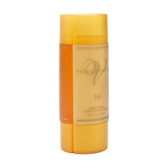 Dulce Vanilla By Coty For Women. Set-body Lotion 3.4 OZ & Shampoo 3.4 OZ & Shower Gel 3.4 OZ (3 In One)