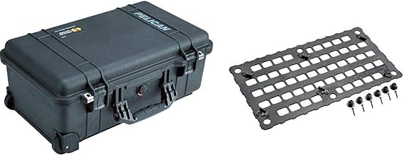 Pelican 1510 Case Bundle - Case with Foam Plus Molle Panel for Lid