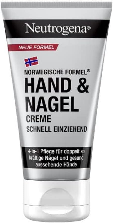 Neutrogena Norwegian Formula Hand Cream 4-in-1 Hand and Nail Care with Panthenol 75ml