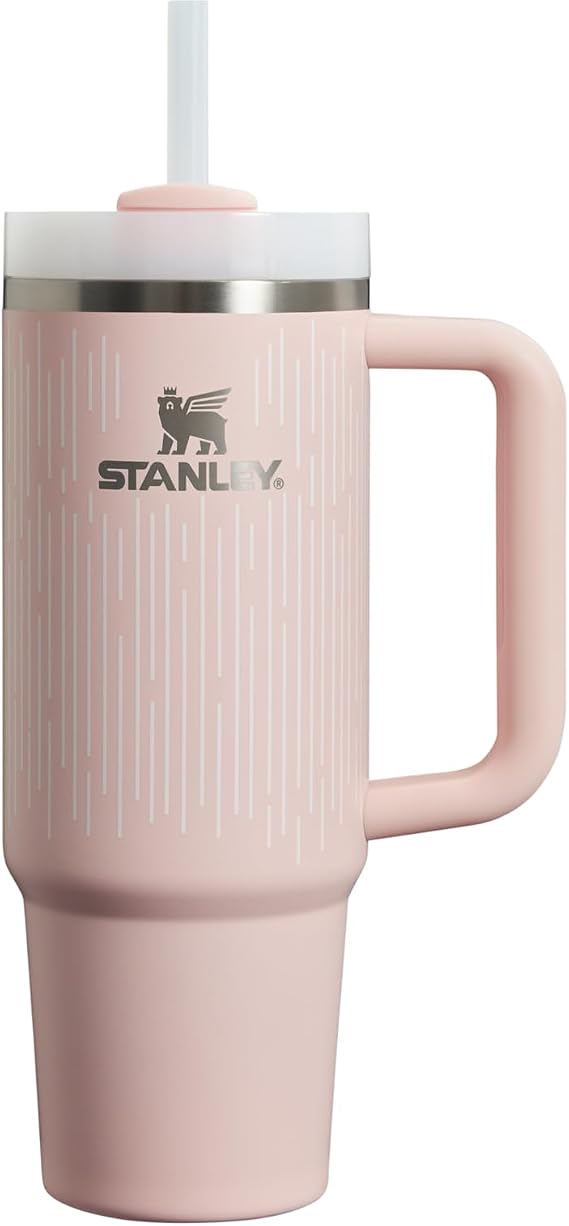 STANLEY The Clean Slate Quencher H2.0 FlowStateTM Tumbler | 30 OZ, Soft Rain Bloom
