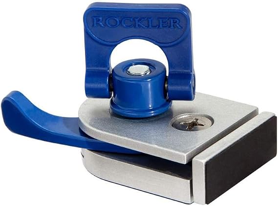 Rockler Mini T-Track Clamp Rubber Cam Clamp for Non-Marring, Non-Slipping T-Track Stops Accessories
