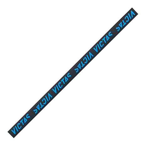 VICTAS Yamato Table Tennis Side Tape 044155 VICTAS Logo 12mm 0022/Black x Blue