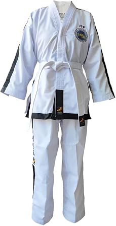 Taekwondo Gi Uniform Set Taekwondo Standard Uniform TKD Suit With Belt
