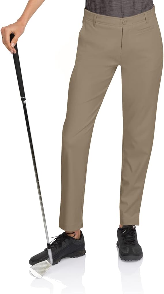 Three Sixty Six Womens Quick Dry Golf Pants - Front Coin Pocket, 4-Way Stretc, Anti-Odor & Moisture Wicking Fabric