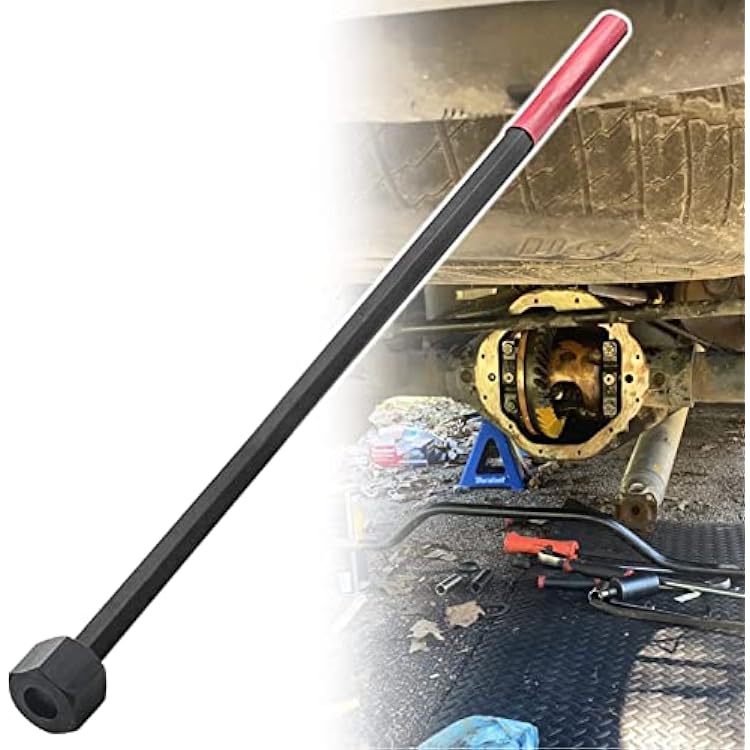 Bolaxin 6602 Differential Bearing Preload Wrench fit Compatible with ChryslerDodge Vehicles with 7-14, 8-14, 8-34, and 9-14 Rear Axles, Length: 30.19 Inches