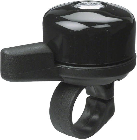 Mirrycle Incredibell Clever Lever Bicycle Bell (Black) | bike-bells