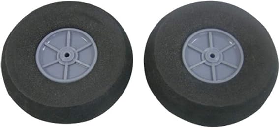 Jamara 177294 Light Weight Wheels Pair, 75 x 25 mm, Multi Color
