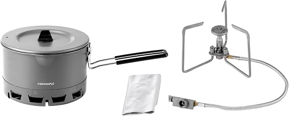 Fire-Maple Pertrel Ramen Pot and Petrel Titanium Backpack Stove