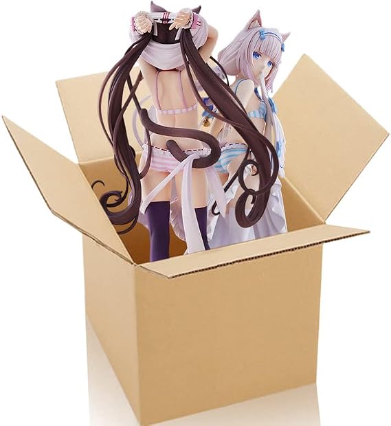 Hantai Anime Girl Figurine Vanilla/Chocola-Kigae no Hitotoki Model Toys Action Figure Collection Animation Character with Retail Box