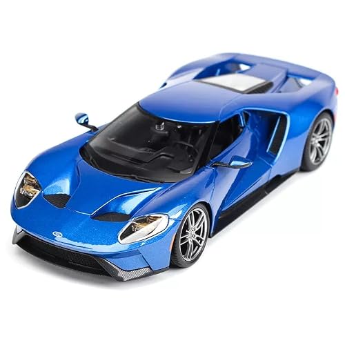 for Maisto for Ford for GT 2017 Blue Classic Version 1:18 Car Pre-Built Model