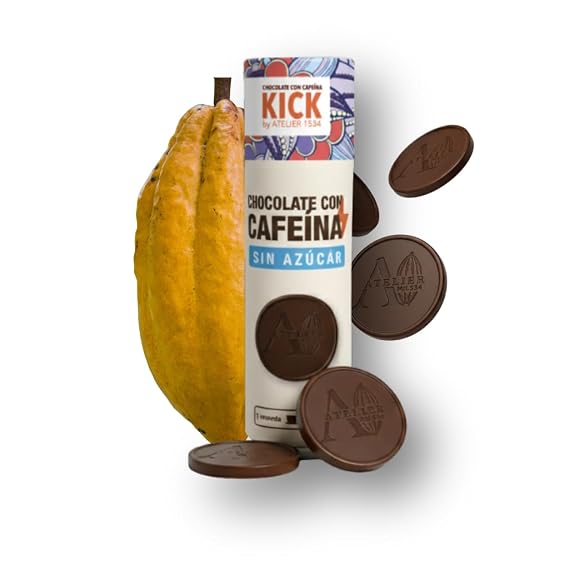 KICK Sugar Free Chocolate Energy Bites (16 bites) - Caffeine Boost