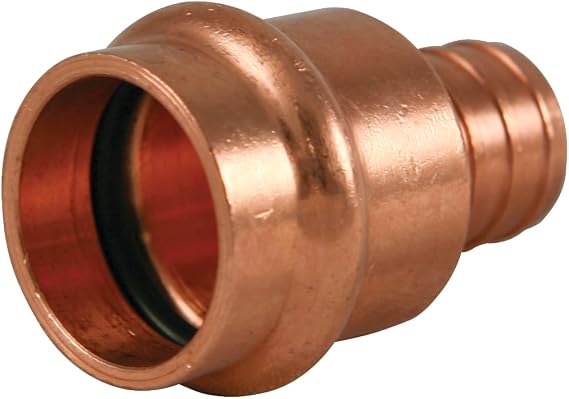 NIBCO 3/4 In. Press x 3/4 In. Pex Copper Adapter - 1 Each